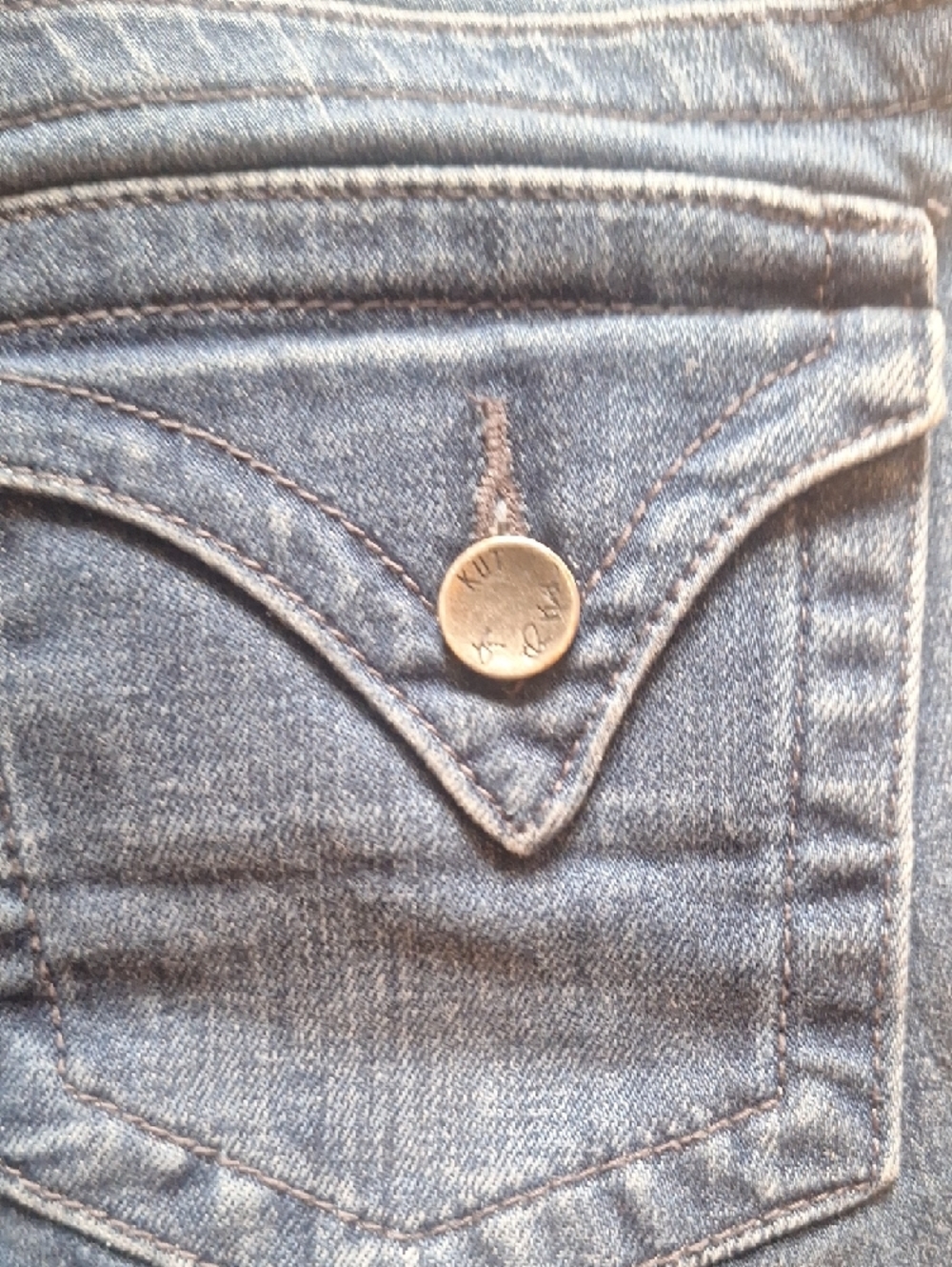 Kut from the Kloth Dark Blue Cropped Jeans - Picture 5 of 10